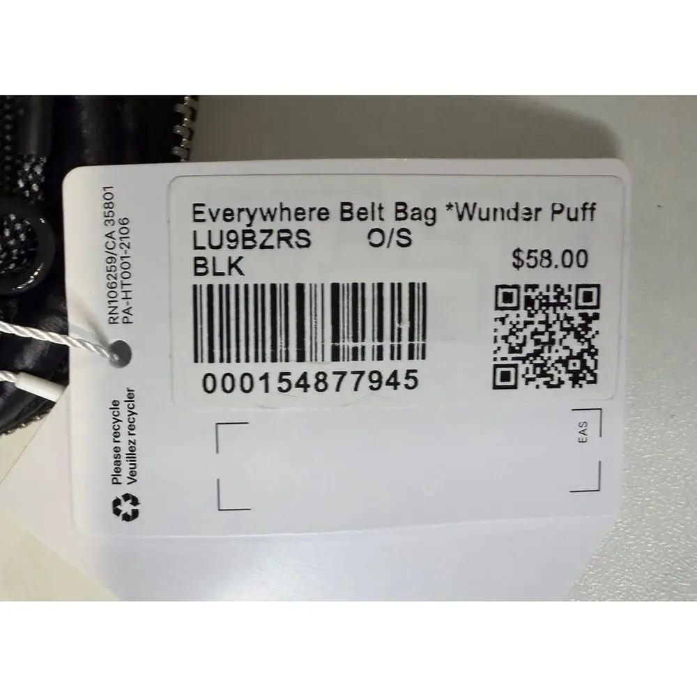 NWT Everywhere Belt Bag 1L Wunder Puff - Picture 7 of 7